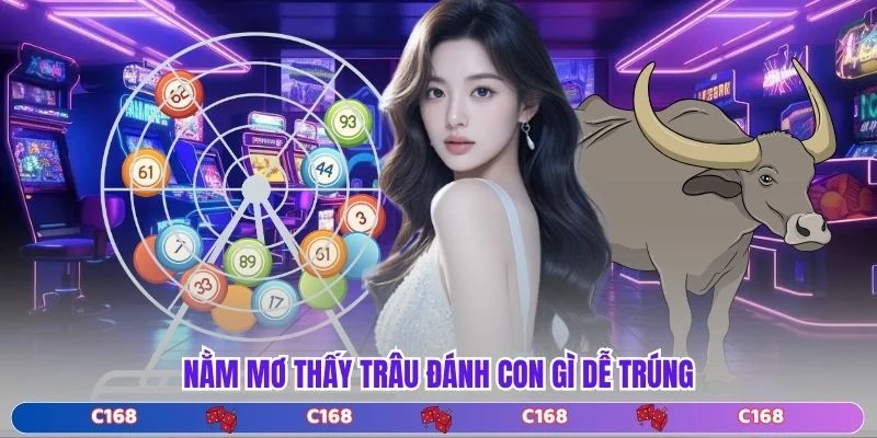 Nằm mơ thấy trâu đánh con gì dễ trúng